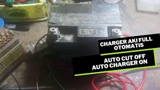 RAKIT CAS AKI FULL OTOMATIS auto cutoff auto on