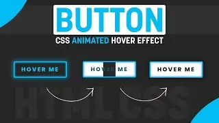 How to Create a Neon Glow CSS Button with a Cool Animation Hover Effect | CSS Hover Effect
