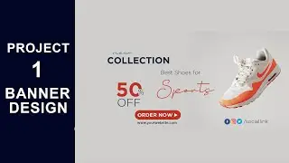 Banner Design in Photoshop  | Signage Design in Photoshop | Graphic Design In Photoshop