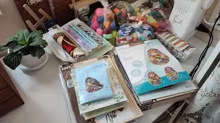 19. Мои вышивальные покупки и подарки июня ❤️