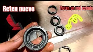 CAMBIO DE RETENES/EMPAQUE/ DE TAPA DE PUNTERÍAS/TSURU B13/SENTRA