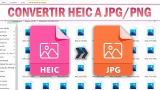 Convertir HEIC a JPG en Windows | Archivos AAE | Configurar celular (BONUS)
