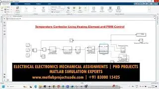 Temperature Controller Using Heating Element and PWM Control