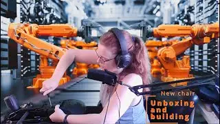 If I fits I sits (Frutchy and the box) - Chair unboxing and building