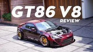 TOYOTA GT86 V8 FULL CARBON REVIEW INDONESIA