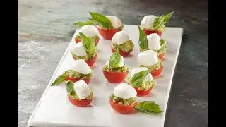 Quick & Easy: Galbani® Fresh Mozzarella Marinated Caprese Cups