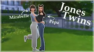CAS // The Sims 4 // Jones Twins - Mirabelle and Pepa