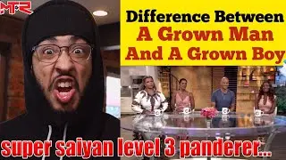 panderer convinces women that men are not mature until they serve women...  | they believe him 🐼