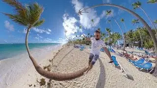 Punta Cana bullet time race with Insta360 One X