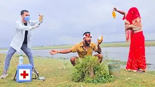 Luccha Doctor vs 2 girl #funny #Entertainment comedy #story video #Bindass_Club
