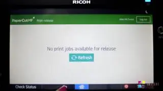 PaperCut MF Embedded on Ricoh Smart Operational Panel