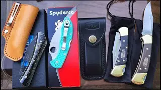 Ножевые Пополнения Spyderco Buck Sanrenmu 2022