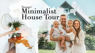 ✨UPDATED MINIMALIST HOUSE TOUR | FAMILY OF FOUR IN A ONE BEDROOM | 90% OF OUR STUFF GONE!! 🙌🏾