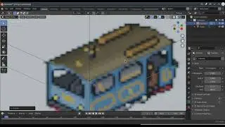 Blender quick tip: Manual axonometric / isometric camera alignment to sprites.