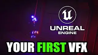 Sparks Lightning, step by step beginner VFX tutorial in Unreal 5