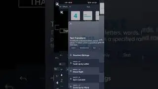 Text Transform Tutorial || Alight motion ||
