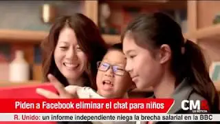 Piden a Facebook que cierre chat para niños