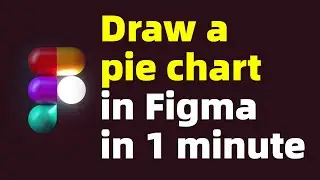 Draw a pie chart in Figma in 1 minute