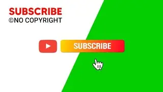 Instagram Green Screen | Subscribe Green Screen | Facebook Green Screen | Green Screen