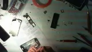#32045 iphone 5 замена верхнего шлейфа и замена модуля