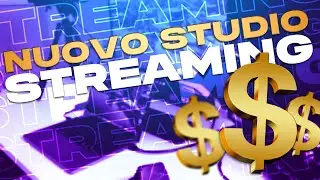 FINALMENTE HO CREATO IL MIO NUOVO STUDIO STREAMING!