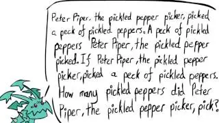 Kog'maw tries the Peter Piper Tongue Twister