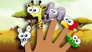 Finger Family from Slow to Fast with Animals - Finger family Song , Learn Wild Animals | Jelly TV