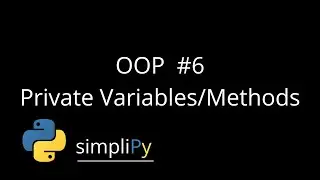 OOP - Private Variables and Methods