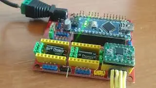 Управление шаговым двигателем NEMA 17HS3401 от ардуино.