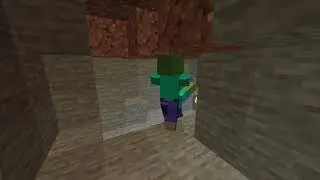 Zombie in the Cave | Minecraft Vore Animation