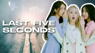 the last five seconds of each gfriend mv