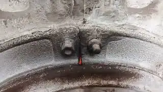 Твердопаливний котел з минулого століття.