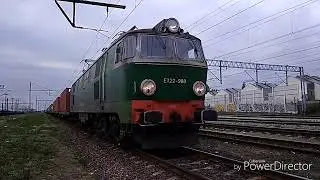 Przyjazd ET22-980 na stację Warszawa Praga 2.05.2019
