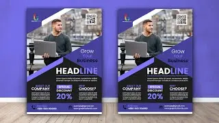 Create an AMAZING FLYER DESIGN using Adobe Photoshop