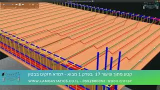 למדא - חזקים בבטון - קטע מתוך הקורס קונסטרוקציות בטון פרק 1 - מבוא -  שיעור 17  זיון אורכי