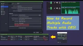 How to EASILY Record Multiple Audio Tracks Using OBS Studio!
