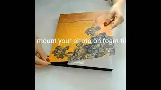 DIY Wall Decor Photo Foam Tiles with Adhesive