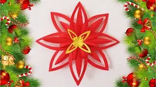Paper Decorations: How to make Easy Paper Flowers - Beautiful [HD]
