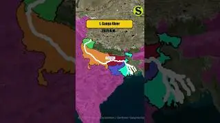 top 5 longest river in india #shorts #viral #ytshorts #river #uppcs #ukpsc #uppsc #gyansir #pcs #psc