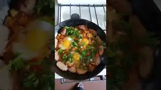 ПРИГОТОВЛЕНИЕ ЕДЫ, ОВОЩИ С ЯЙЦОМ