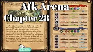 Afk Arena Chapter 28 Smashed. Welcome Chapter 29 The Forbidden Temple. #afkarena,