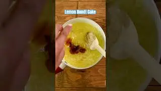 EASY LEMON BUNDT CAKE WITH CAKE MIX - LINK IN DESCRIPTION 