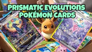 Chasing Eevee-lutions : Unboxing Prismatics Evolutions Pokémon Cards!