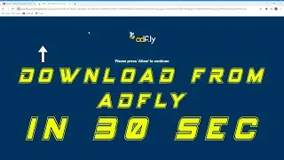 How To Download From Adfly Easy and Fast In [PC]