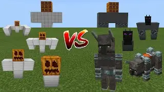 All Iron Golems vs All Ravagers