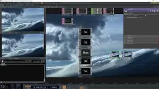 Scene change between multiple scenes with number of Keyboard In DAT in TouchDesigner