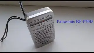 Panasonic RF-P50D AM/FM radio