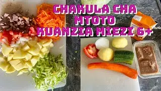Jinsi ya kupika chakula cha mtoto kuanzia miezi 6 na kuendelea.