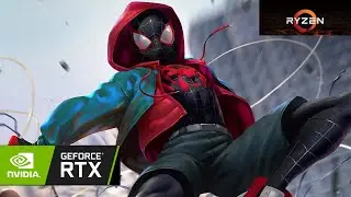 Spiderman Miles Morales Gameplay Test | RTX 3050, Ryzen 5600H, 16GB RAM |
