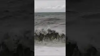 Адлер.23.09.24.Шторм 2 день/3-4 бала/Ночью дождь